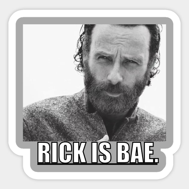 Rick Grimes is Bae. Sticker by AaronAraujo94